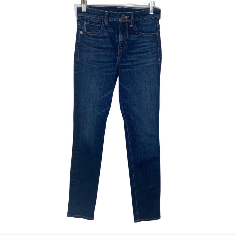 Helmut Lang Jeans Ankle Skinny Dark Vintage Sanded Wash Style HLW7818 Size 24